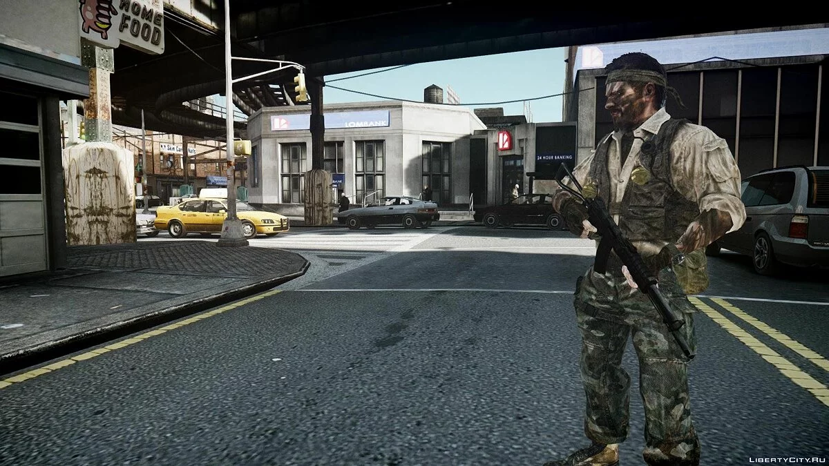 Black Ops II Frank Woods / GTA 4