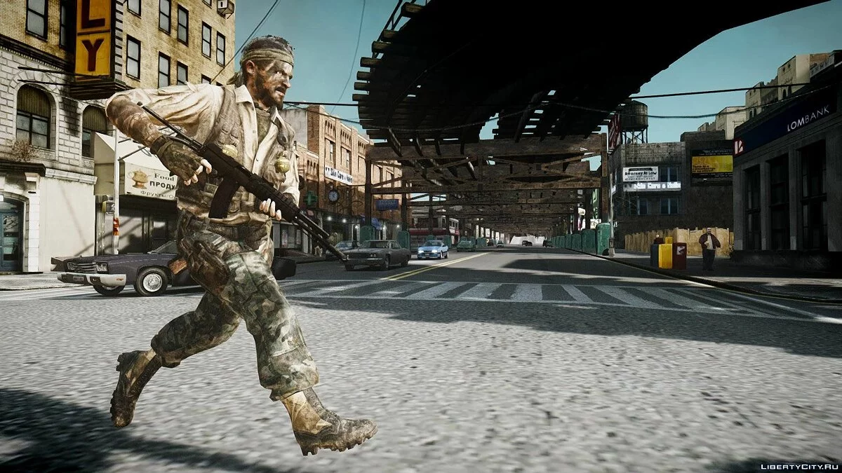 Black Ops II Frank Woods / GTA 4
