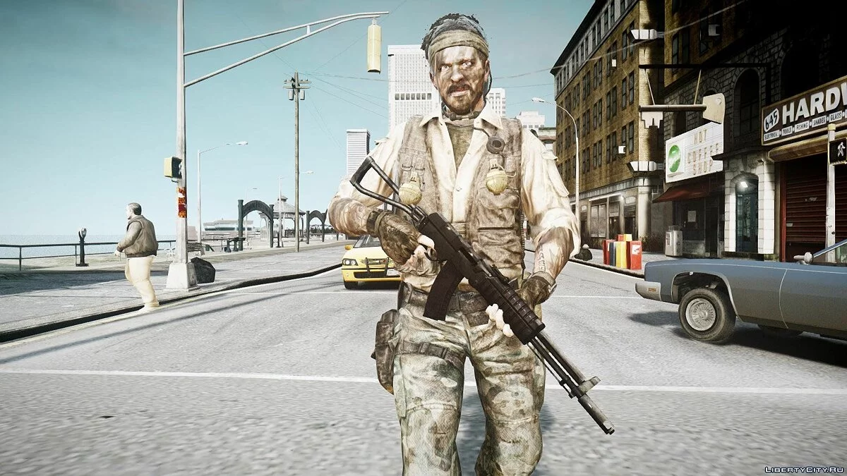 Black Ops II Frank Woods / GTA 4