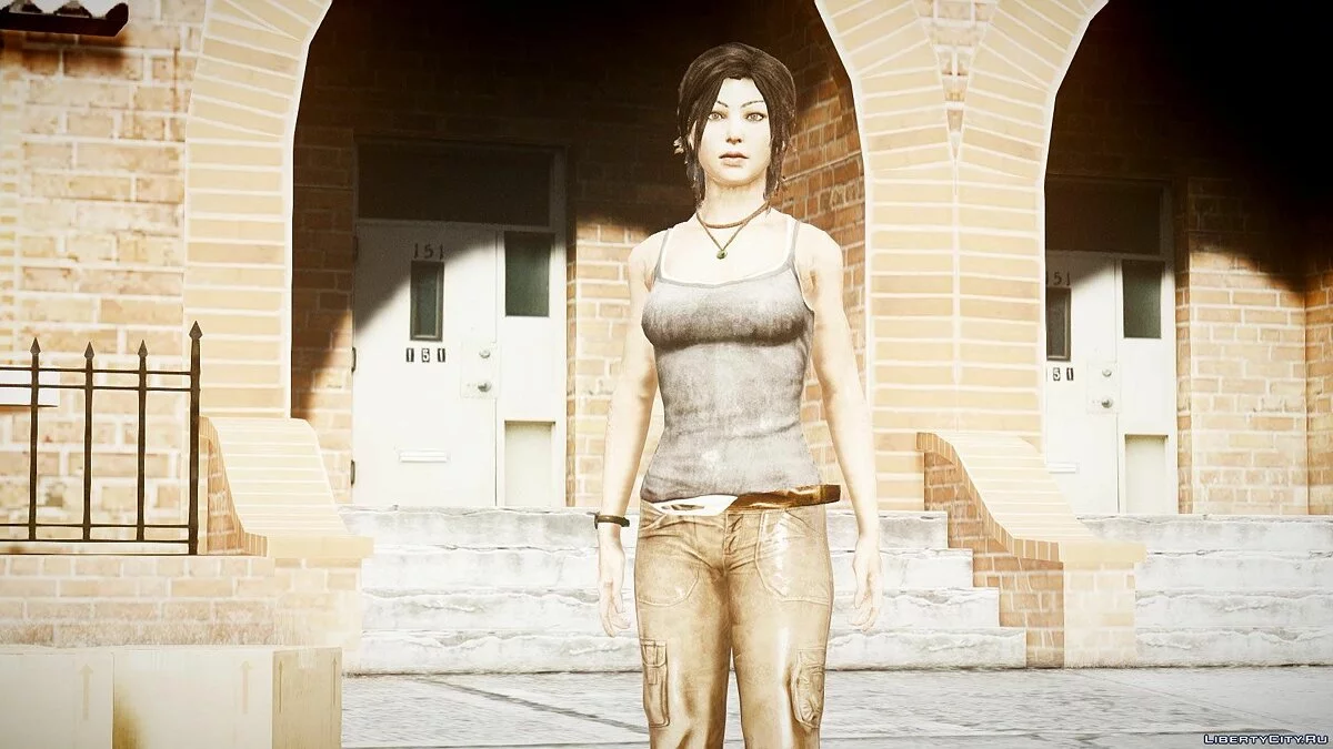 Tomb Raider 2013 Lara Croft / GTA 4