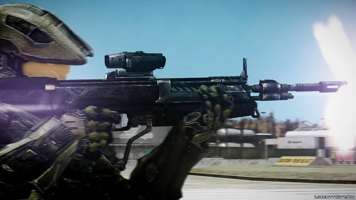 Halo 4 Мастер Чиф та DMR / GTA 4