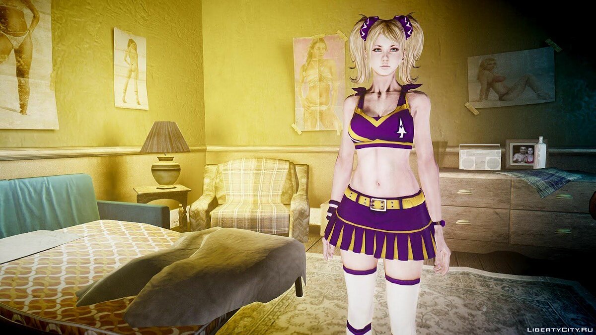 Download Juliet Starling from Lollipop Chainsaw for GTA 5