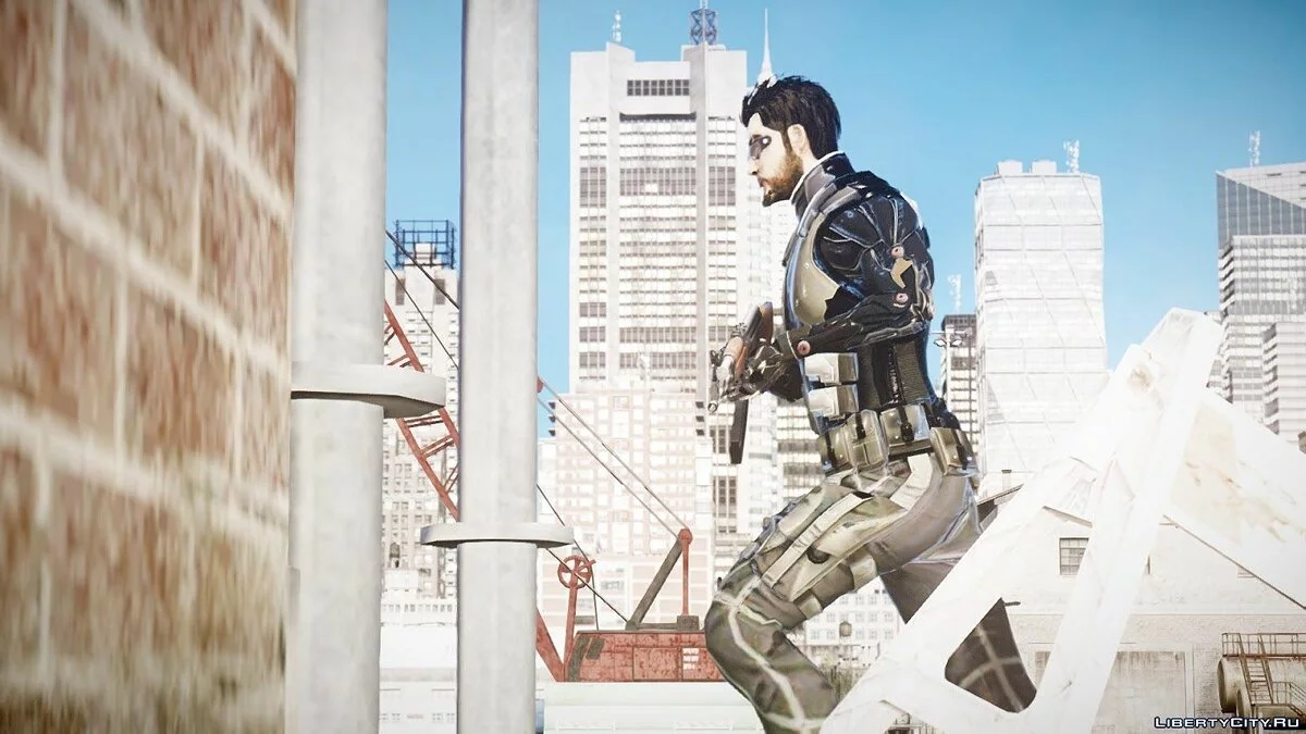 Adam Jensen (Deus Ex Human Revolution) / GTA 4