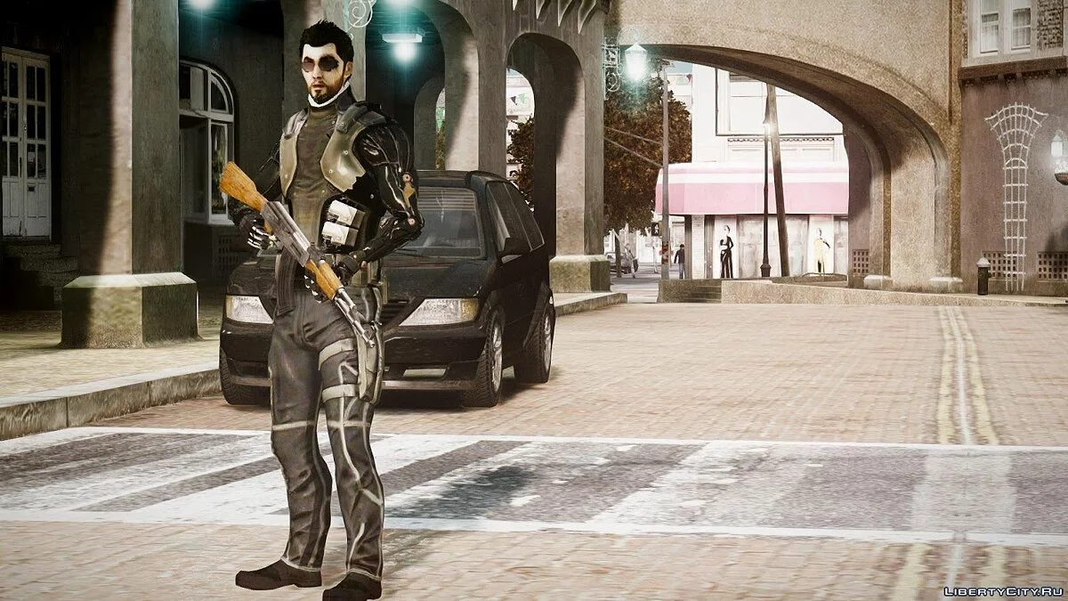 Adam Jensen (Deus Ex Human Revolution) / GTA 4