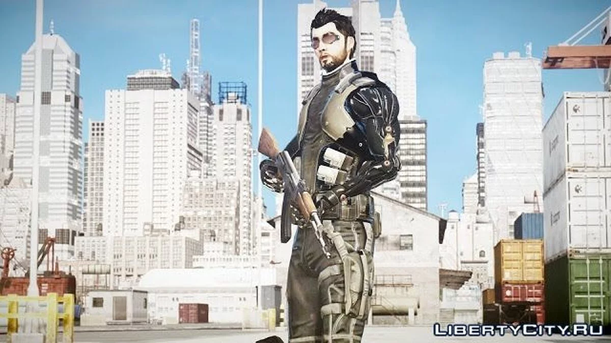 Adam Jensen (Deus Ex Human Revolution) / GTA 4