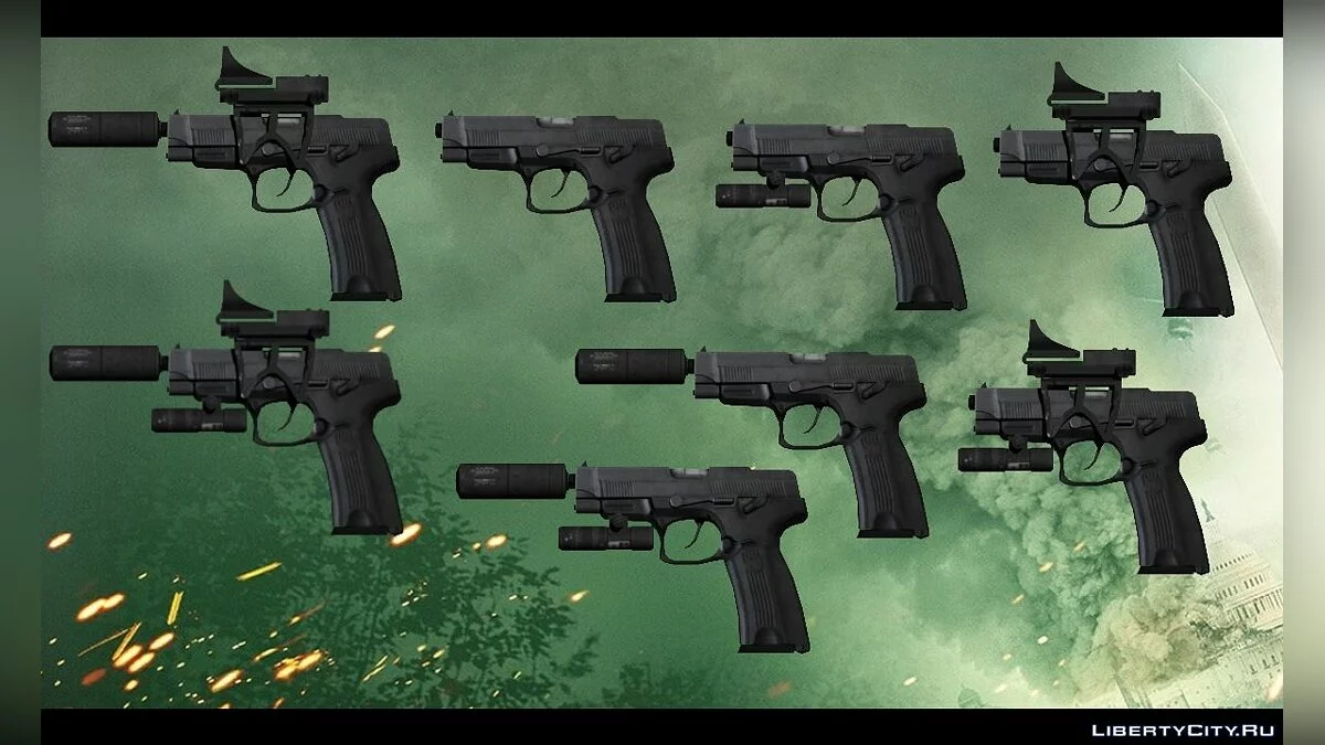 Splinter Cell Conviction Original Sam Fisher + MP-446 and options / GTA 4