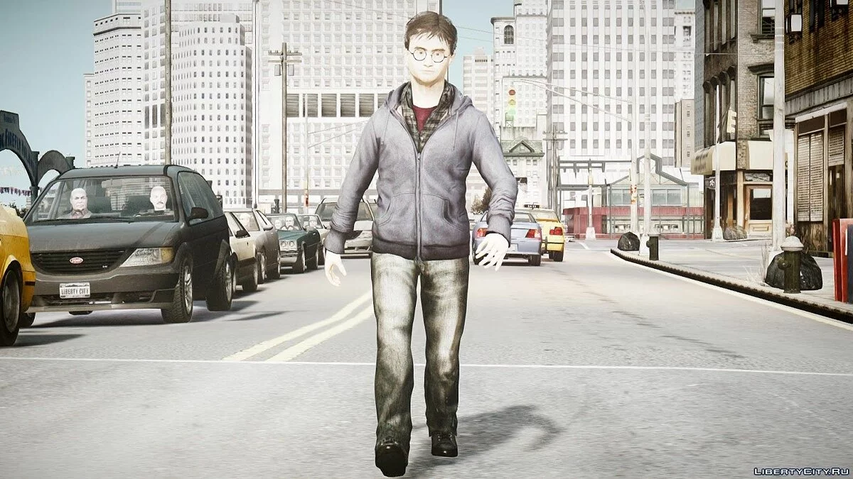 Harry Potter и Lord Voldemort / GTA 4