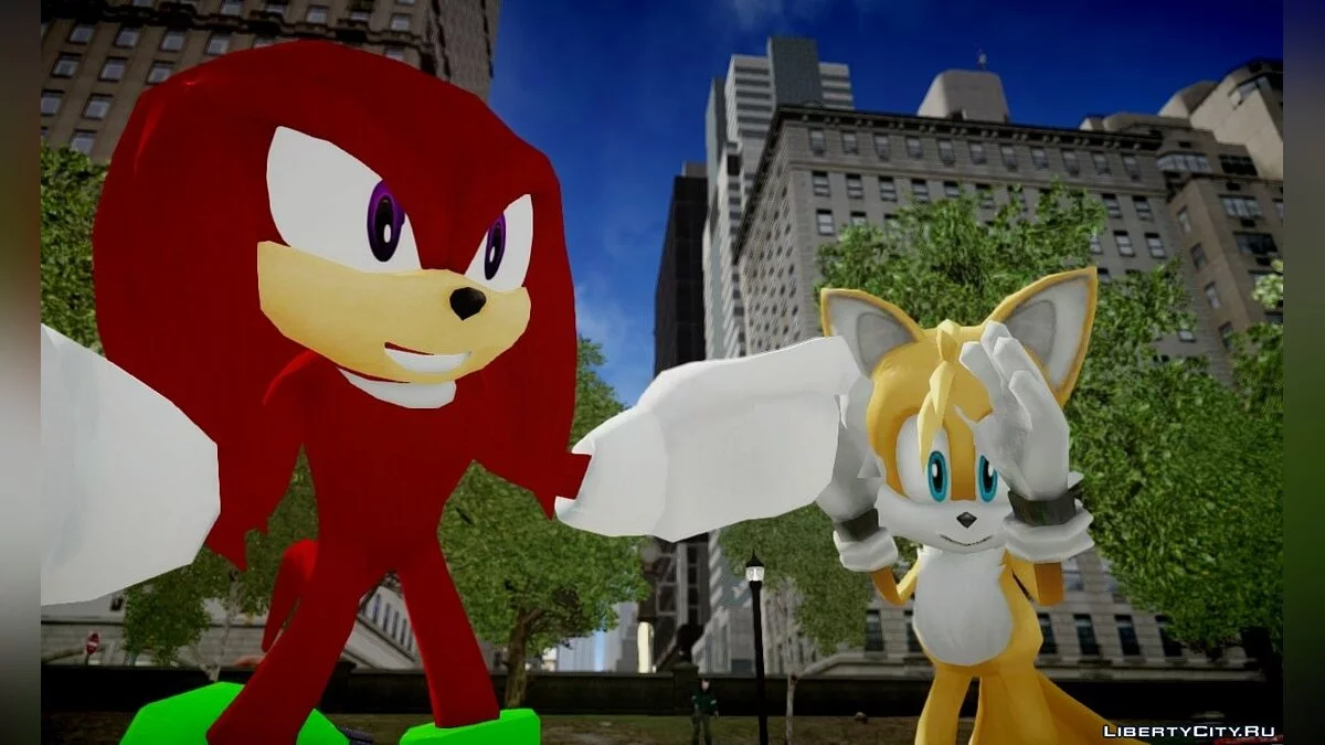Sonic the Hedgehog Pack (RAGE edition) / GTA 4