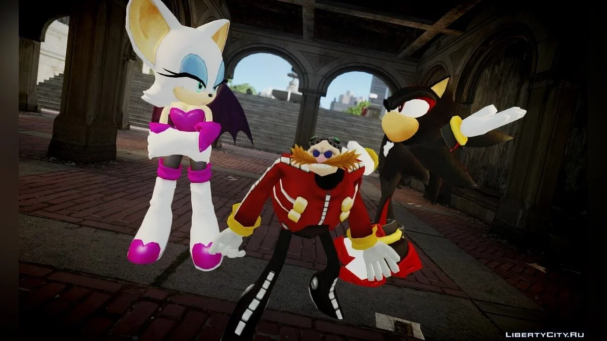 Sonic the Hedgehog Pack (RAGE edition) / GTA 4