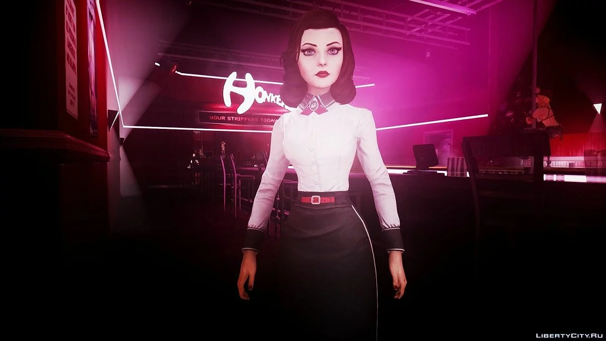 Элизабет из BioShock: Infinite (Elizabeth_BioShock Infinite Burial at Sea) / GTA 4