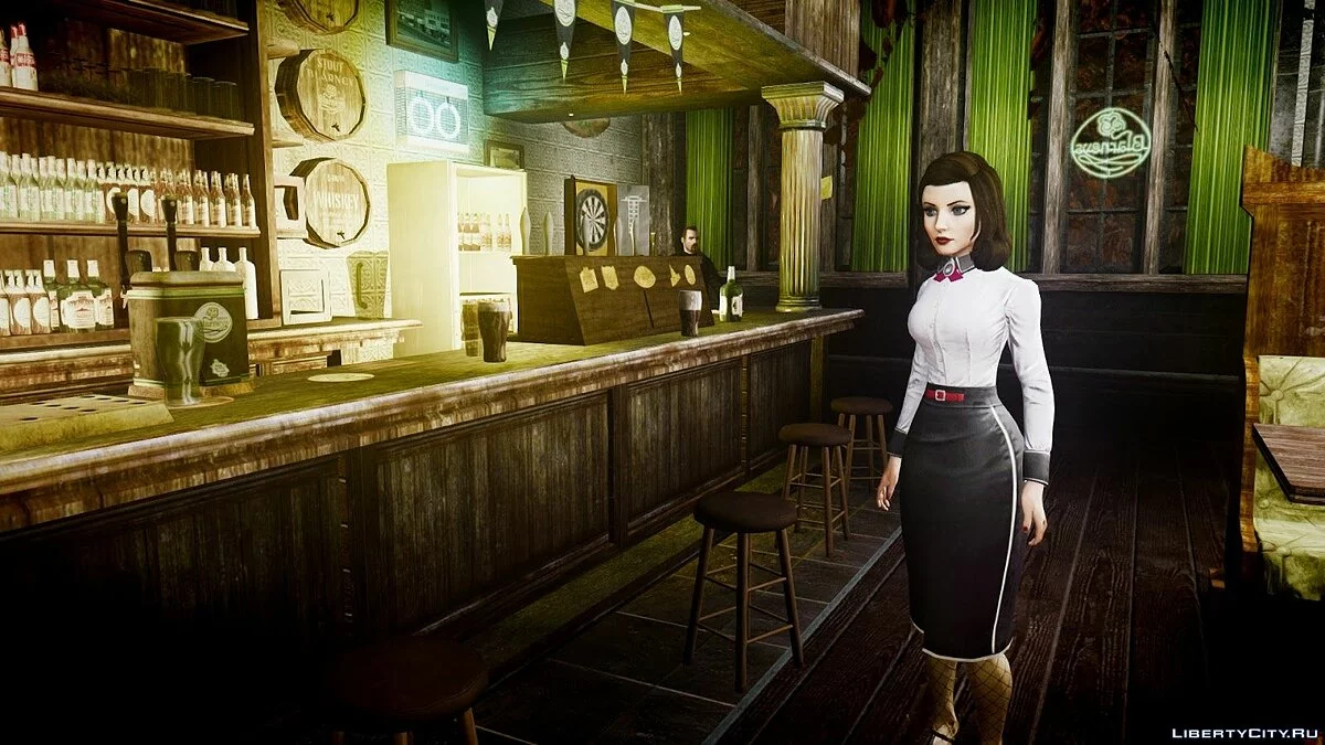Элизабет из BioShock: Infinite (Elizabeth_BioShock Infinite Burial at Sea) / GTA 4