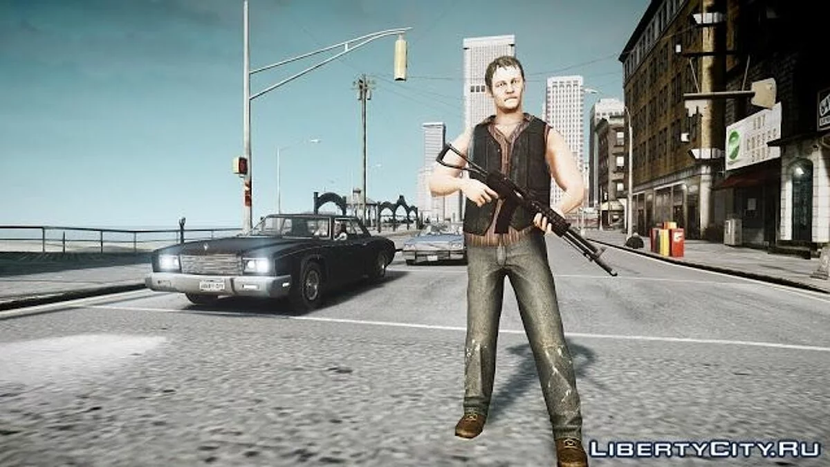 Деріл Діксон з The Walking Dead / GTA 4
