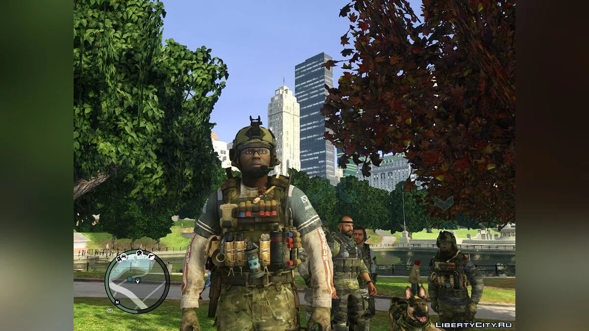 Ajax (Ped) from Call of Duty: Ghosts / GTA 4