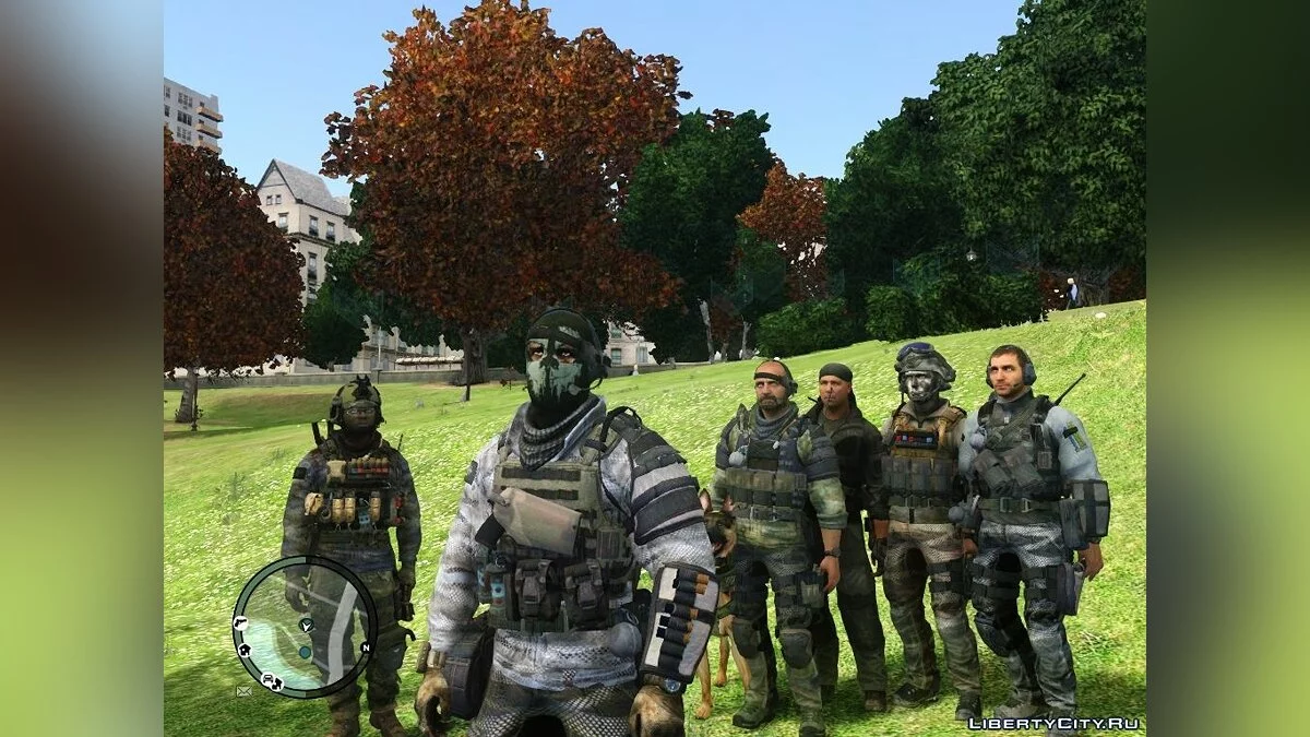 Elias (Ped) from Call of Duty: Ghosts / GTA 4