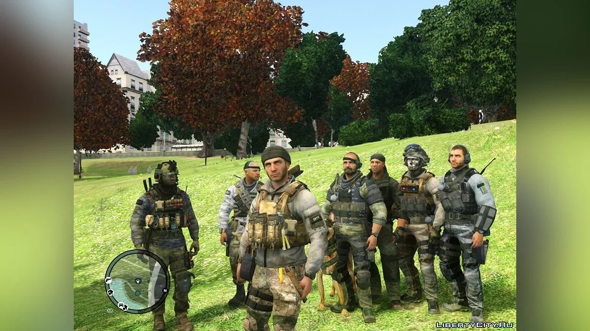 Hesh (Ped) from Call of Duty: Ghosts / GTA 4
