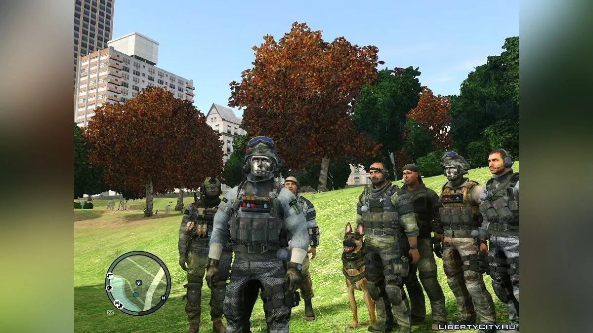 Hesh (Ped) from Call of Duty: Ghosts / GTA 4