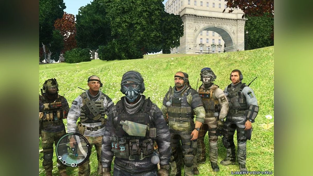 Kick (Ped) from Call of Duty: Ghosts / GTA 4