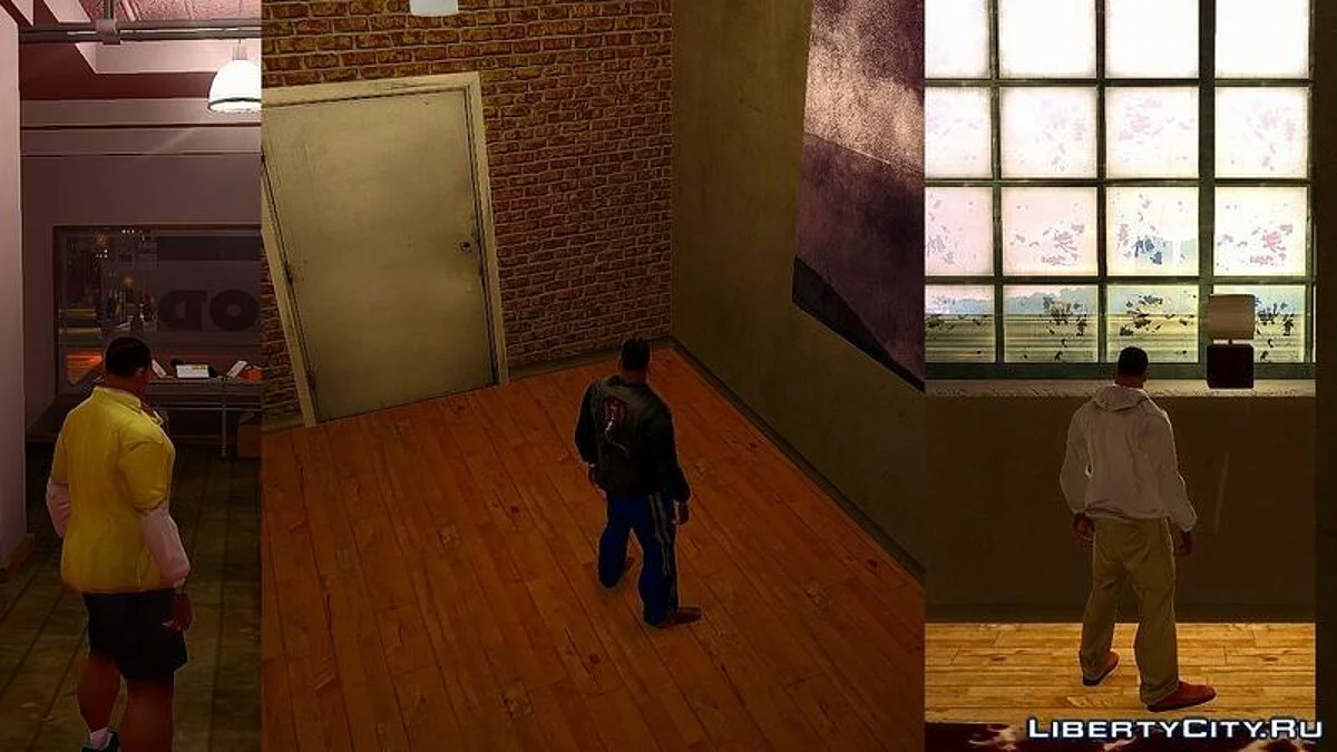 Carl Johnson (CJ) Spieler + Stimme und Kleidung / GTA 4