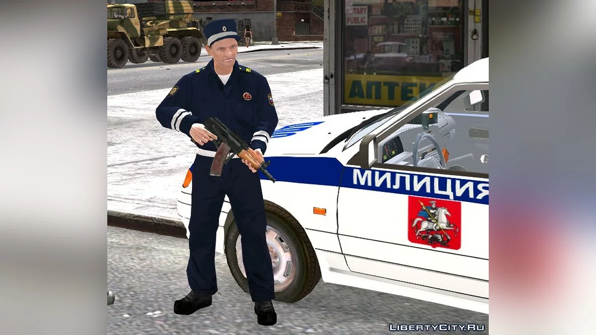 Russische Polizei und Spezialeinheiten / GTA 4