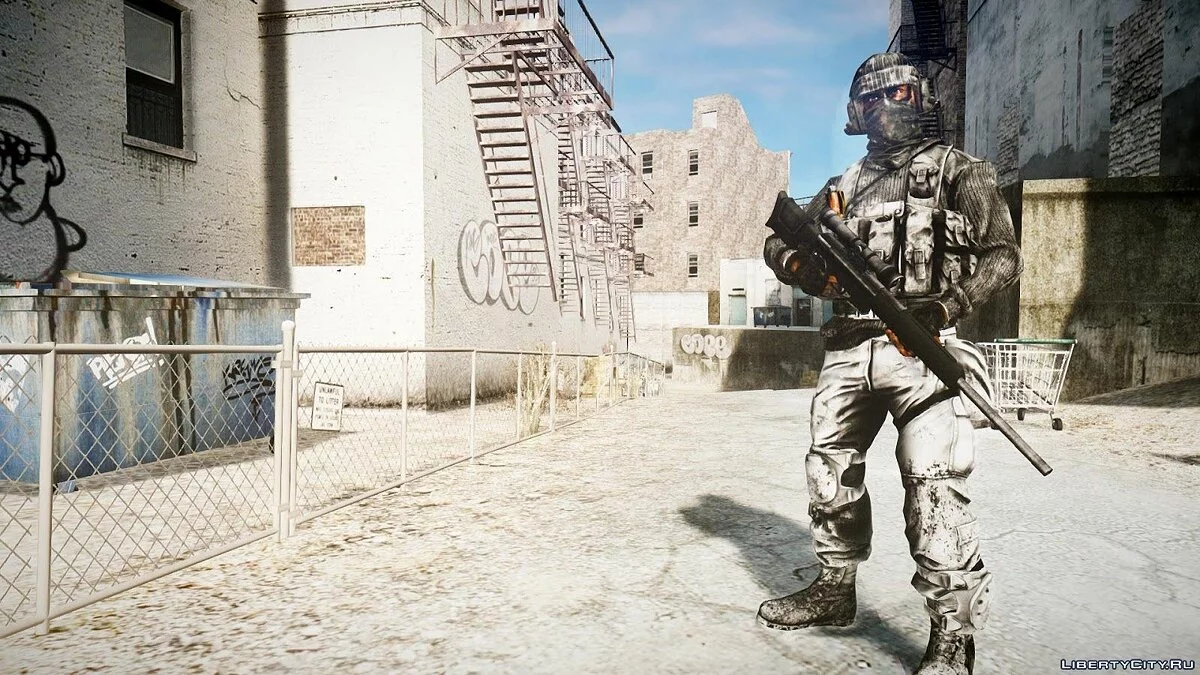 Battlefield 3 Sniper / GTA 4