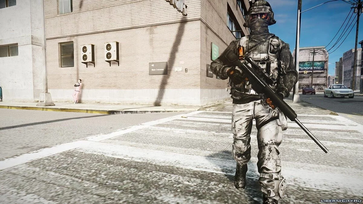 Battlefield 3 Sniper / GTA 4