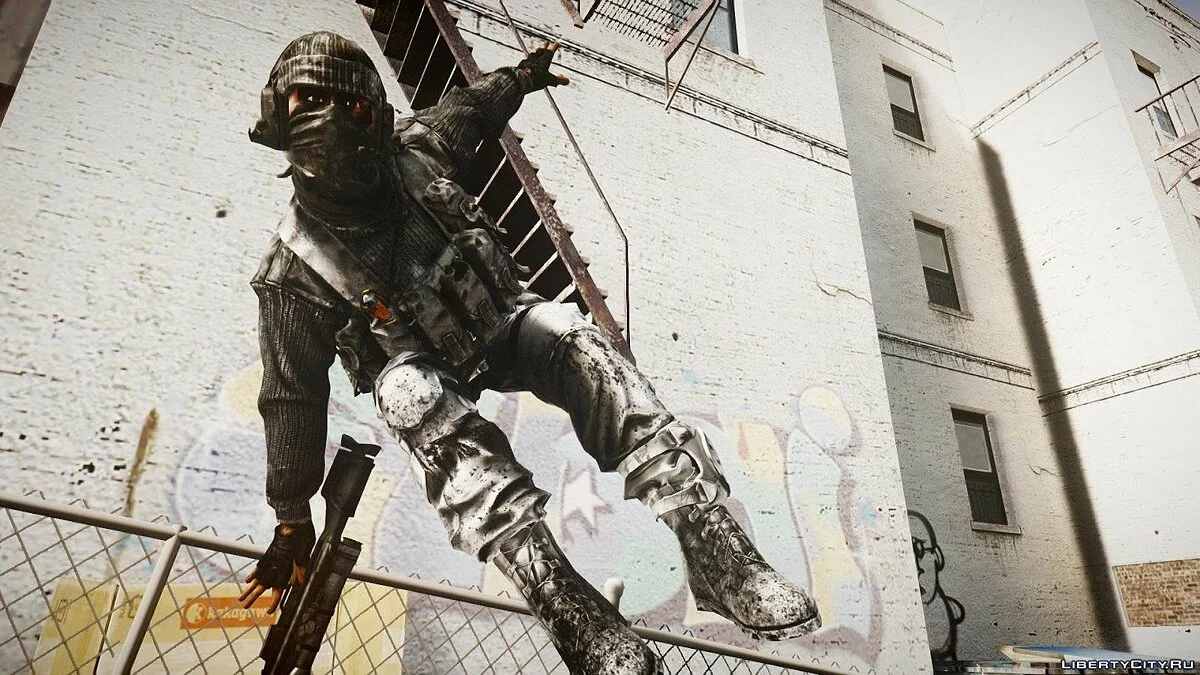 Battlefield 3 Sniper / GTA 4