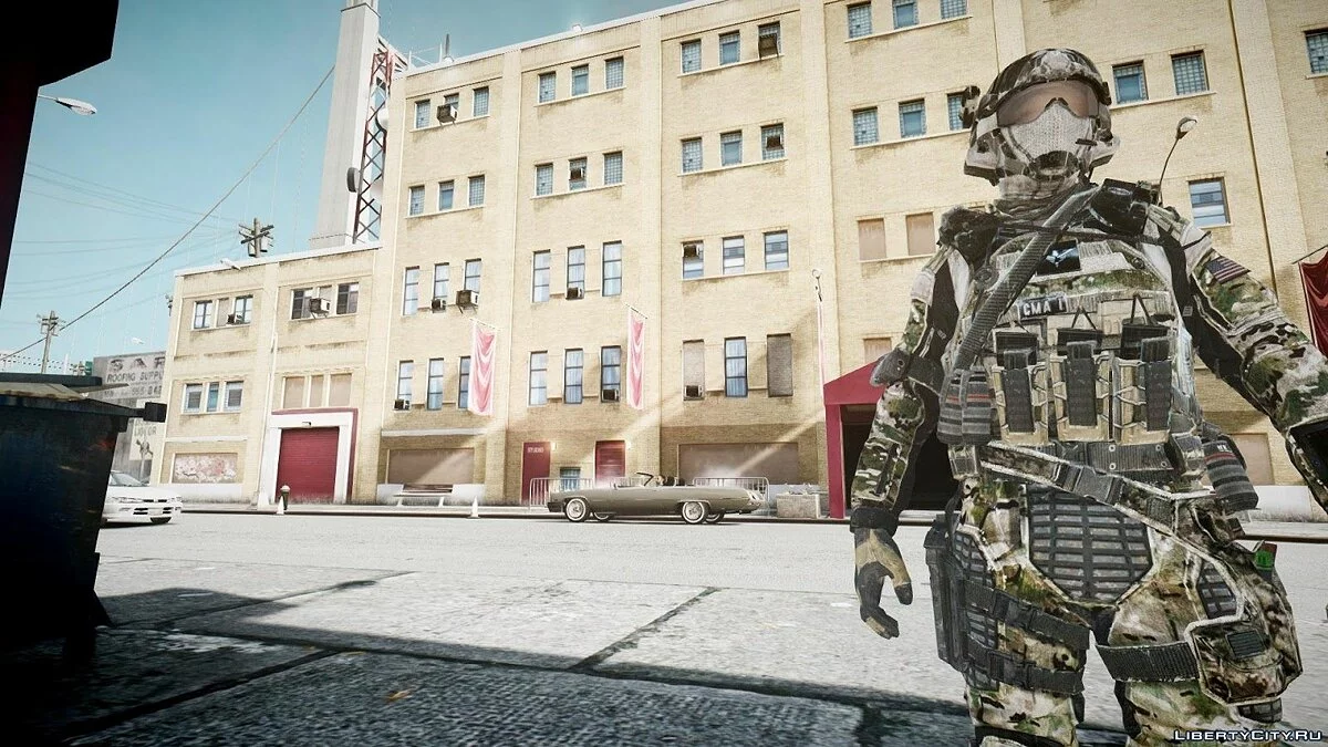 Call Of Duty Black Ops II USA Seal / GTA 4