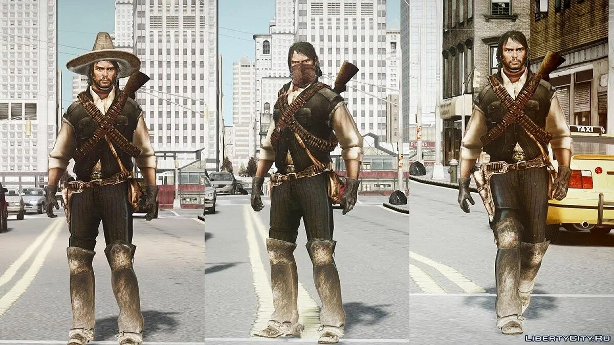 Paquete de Skins de John Marston № 1 / GTA 4