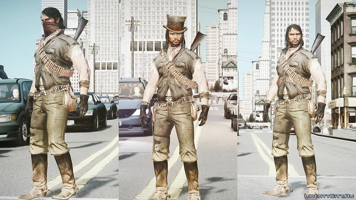 John Marston Skins Pack No. 2 / GTA 4