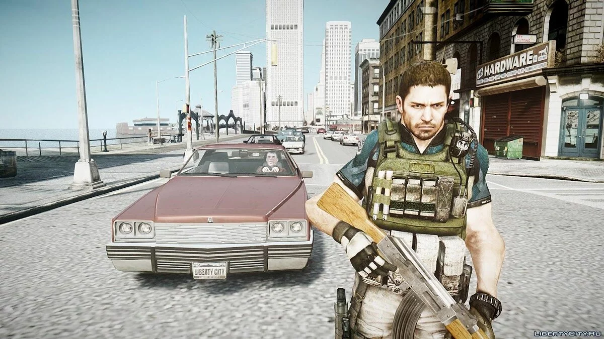 Resident Evil 6 Chris Redfield / GTA 4