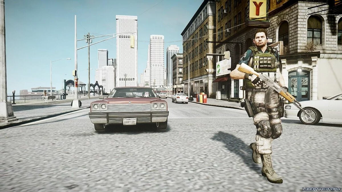 Resident Evil 6 Chris Redfield / GTA 4