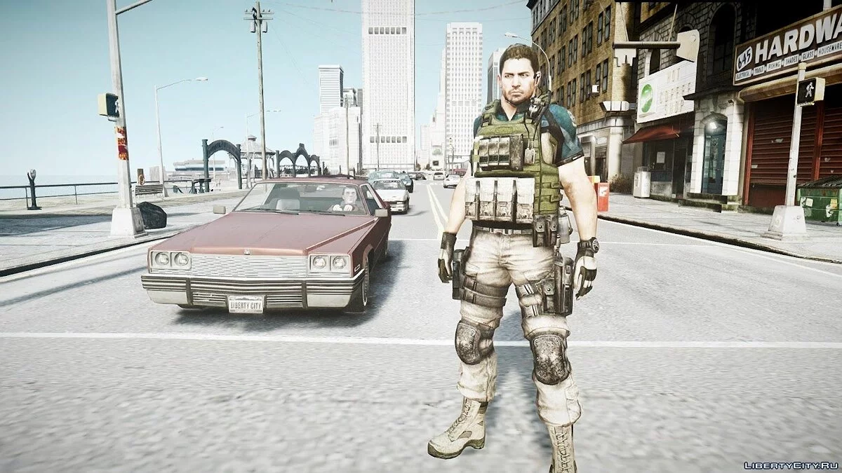 Resident Evil 6 Chris Redfield / GTA 4
