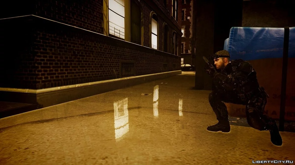 《分裂细胞:黑名单》萨姆·费舍尔包 / GTA 4