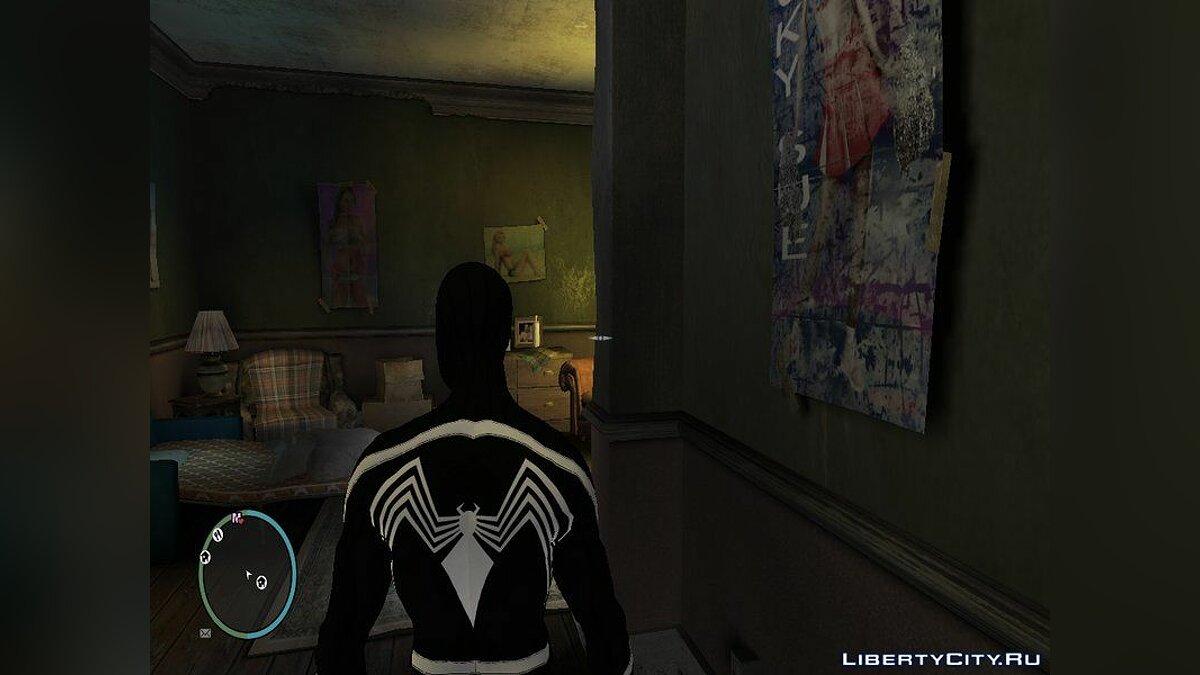Скачать Spider-Man Civil War Black V.1 Для GTA 4