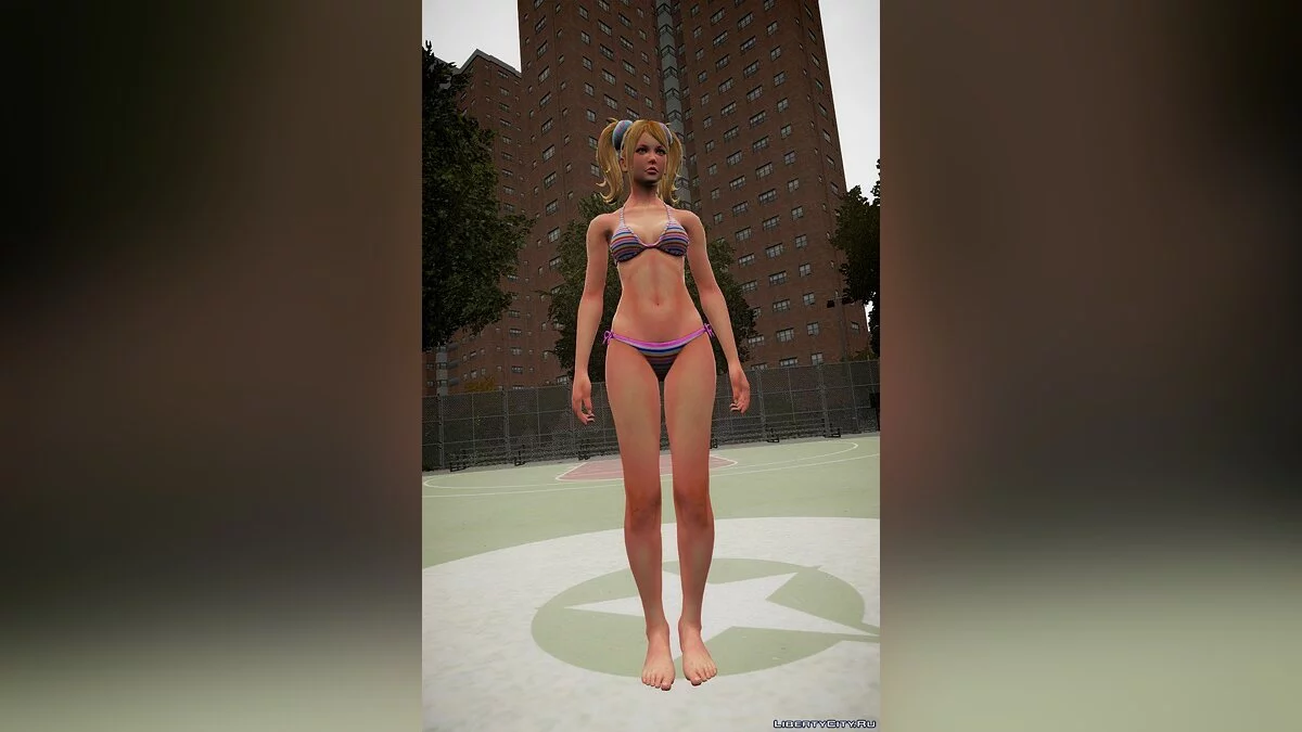 Juliet Starling dalam Bikini Bergaris / GTA 4