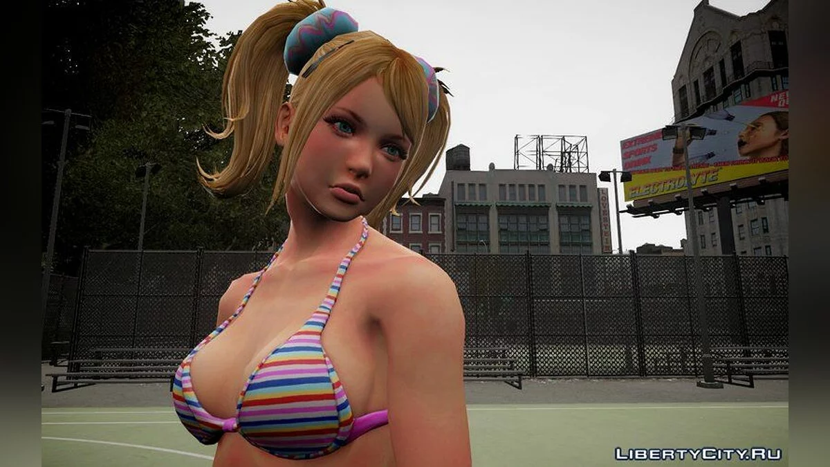 Juliet Starling dalam Bikini Bergaris / GTA 4