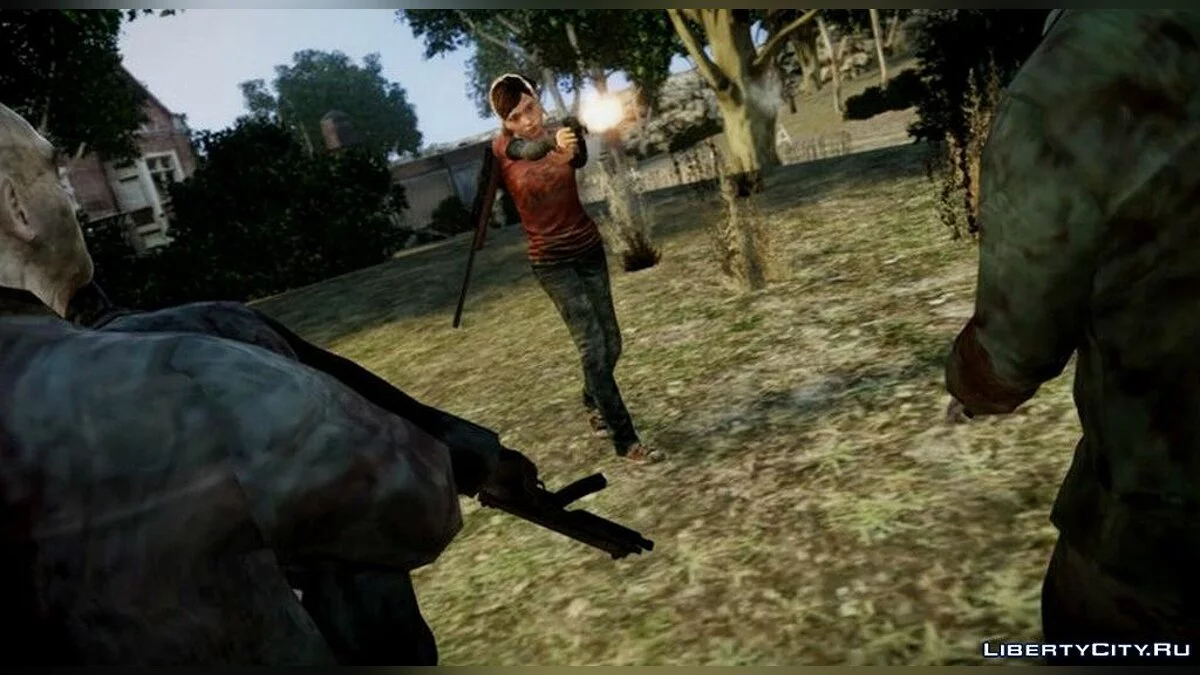 إيلي من لعبة ذا لاست أوف أس / جي تي إيه 4