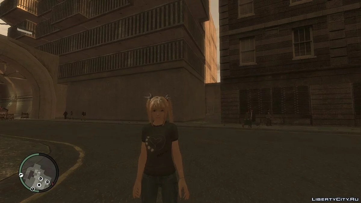 Mary Rose dari permainan Dead Or Alive 5: Ultimate / GTA 4