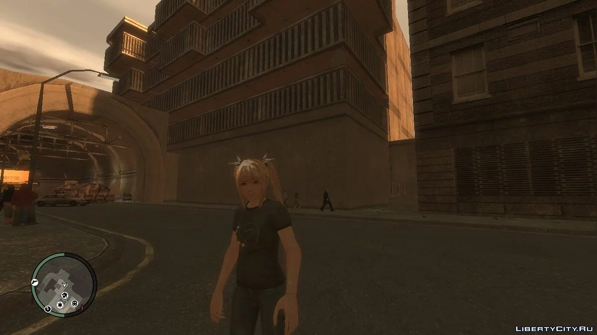 Mary Rose dari permainan Dead Or Alive 5: Ultimate / GTA 4