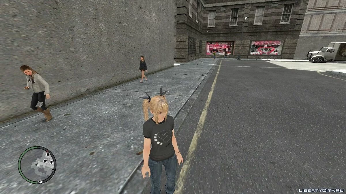 Mary Rose dari permainan Dead Or Alive 5: Ultimate / GTA 4