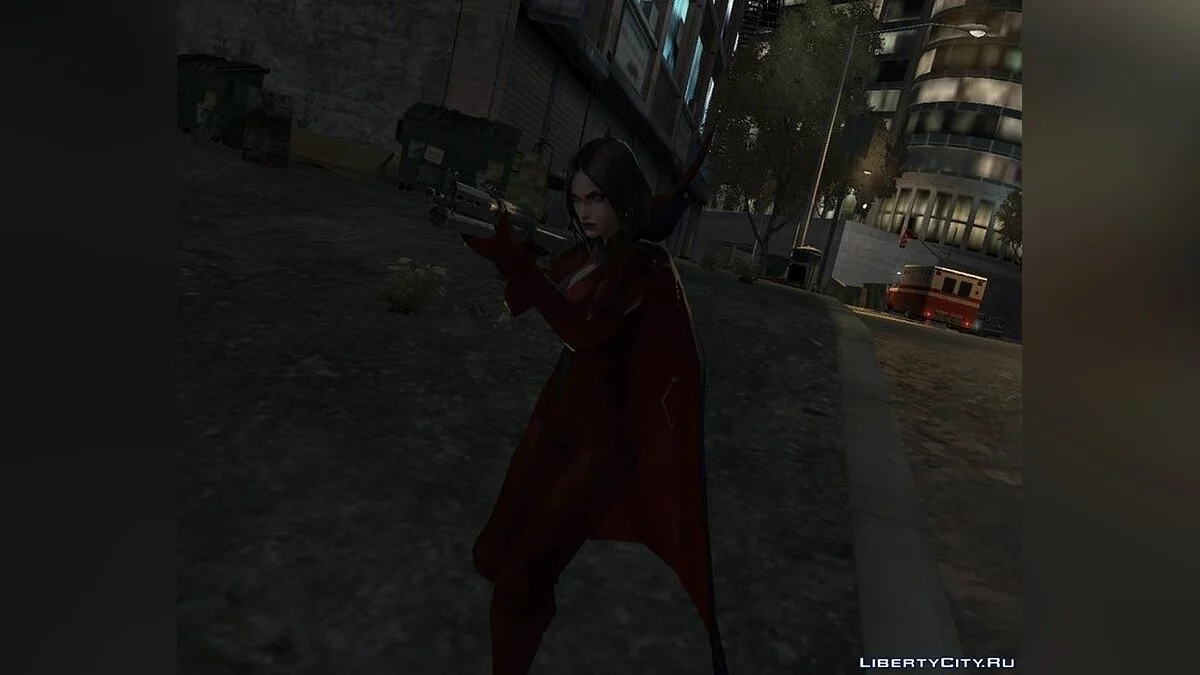 Satana aus dem Spiel Marvel: Future Fight / GTA 4