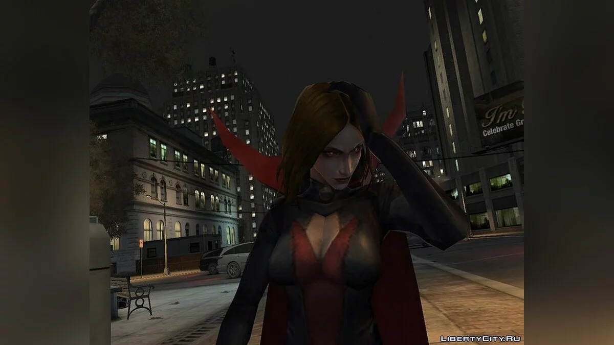 Satana aus dem Spiel Marvel: Future Fight / GTA 4