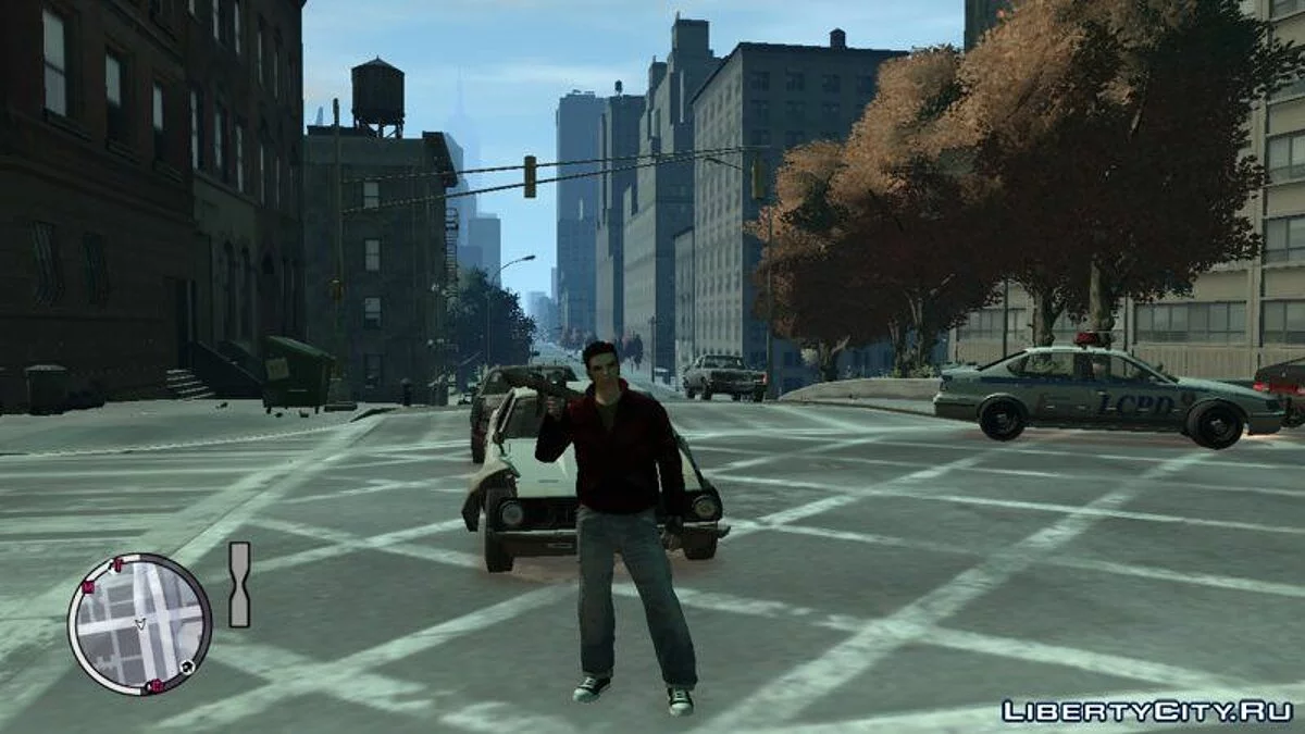 HD Claude + Gloves, New Outfits / GTA 4