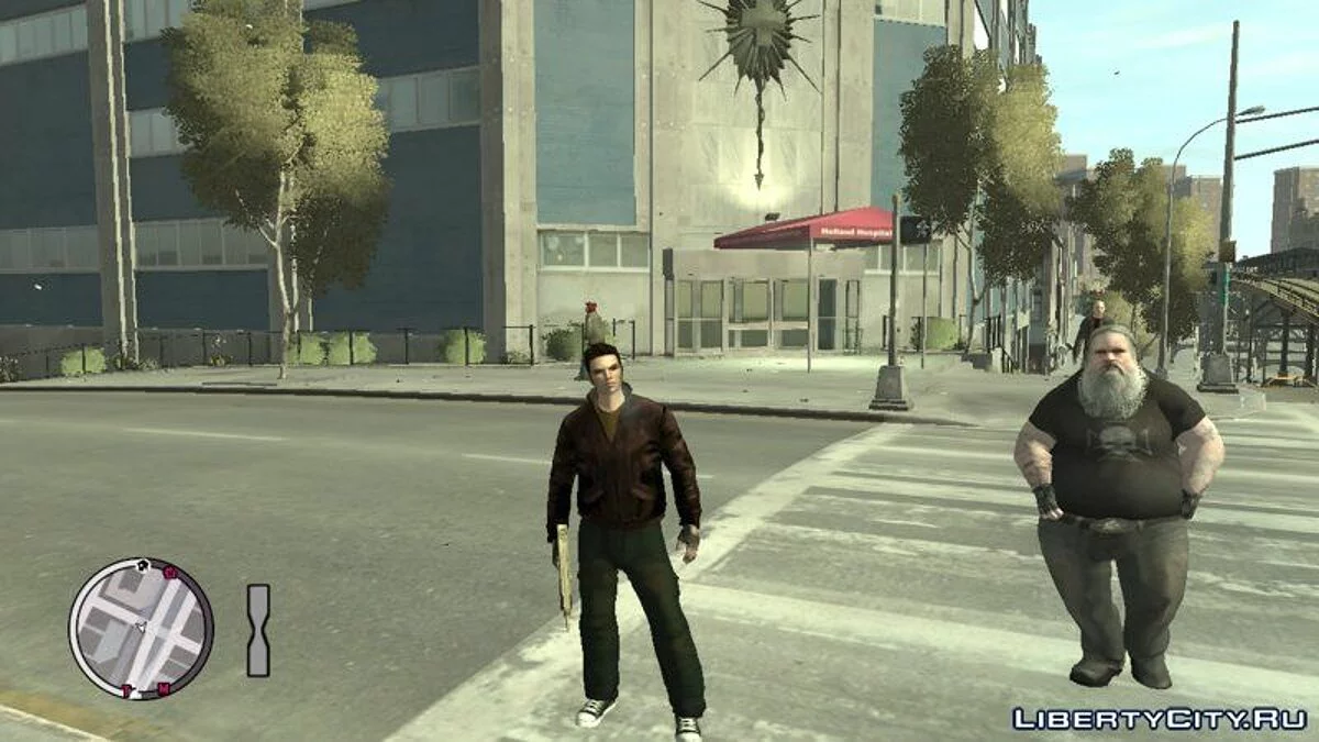 HD Claude + Gloves, New Outfits / GTA 4