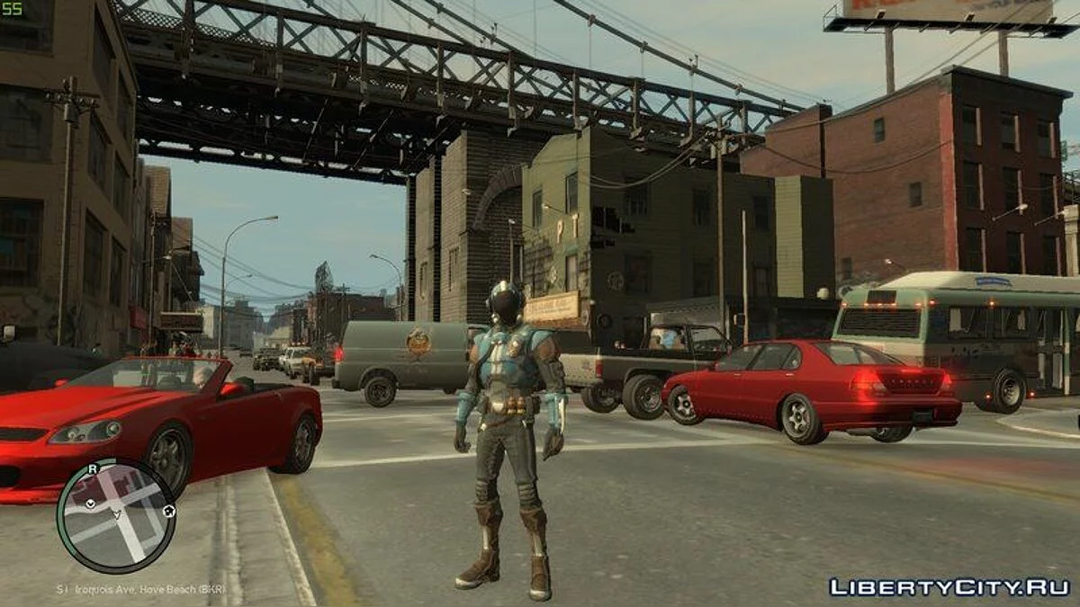 El Visitante (Пришелец) de Fortnite / GTA 4