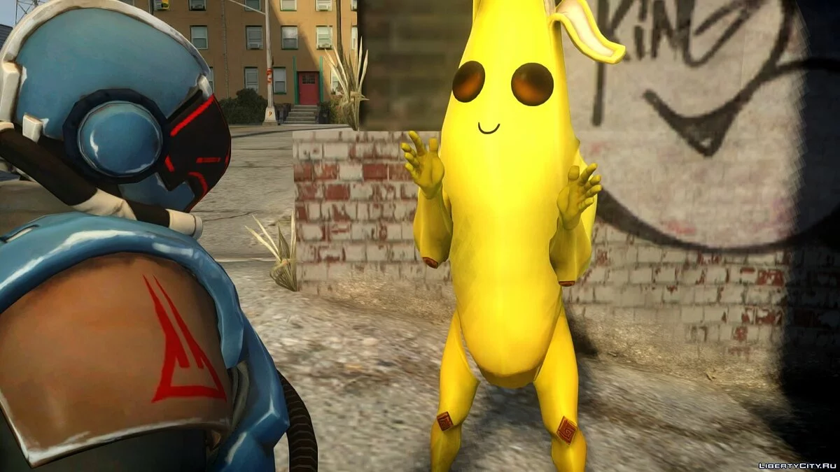 Banana from Fortnite / GTA 4
