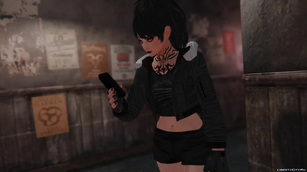 Eliza Goth de Tekken 7 / GTA 4