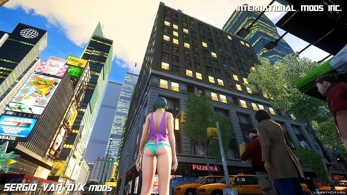 DOAX3中的泳装玉木 / GTA 4