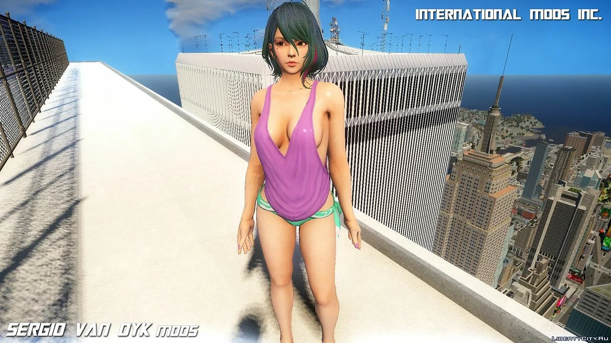 DOAX3中的泳装玉木 / GTA 4