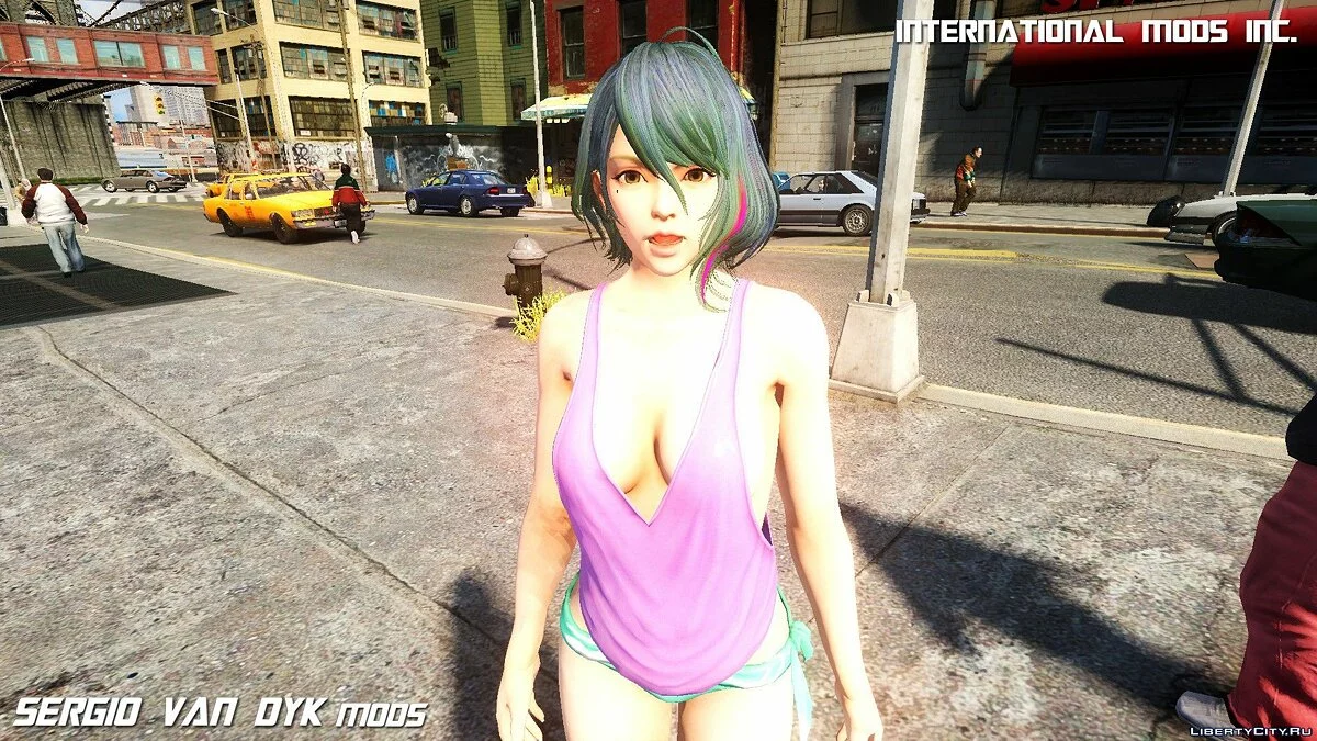DOAX3中的泳装玉木 / GTA 4